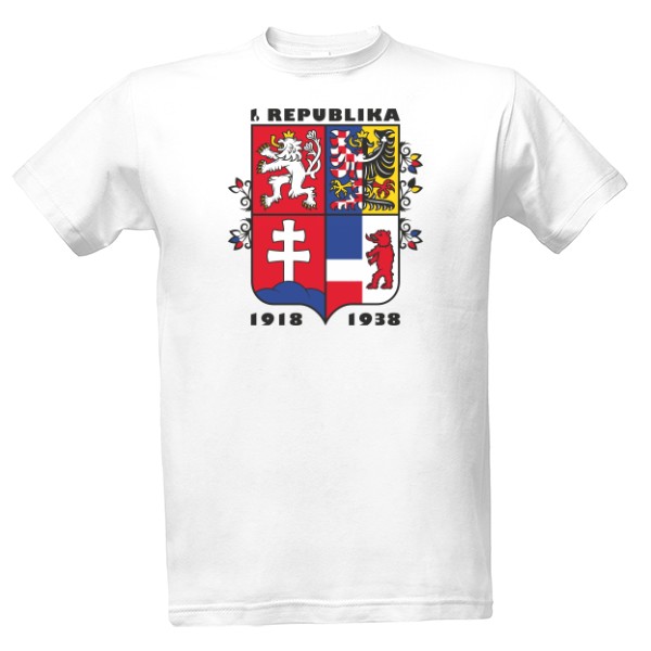 Tričko s potiskem 1. republika