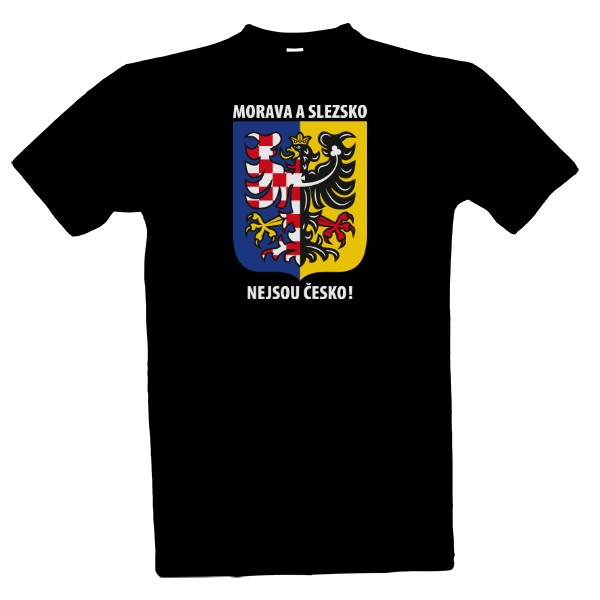 Tričko s potiskem Antičesko moravsko-slezský erb