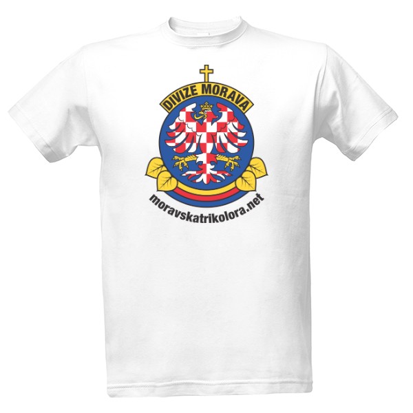 Tričko s potiskem Divize Morava