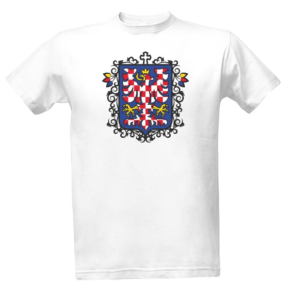 Tričko s potiskem Erb Moravy