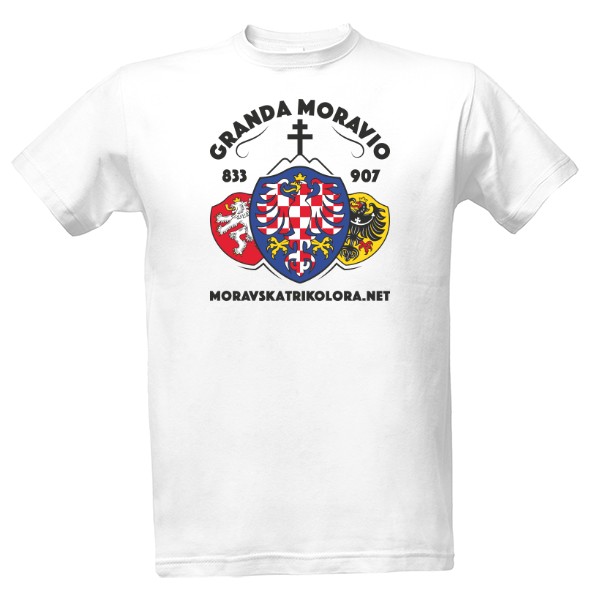 Tričko s potiskem Granda Moravio 1