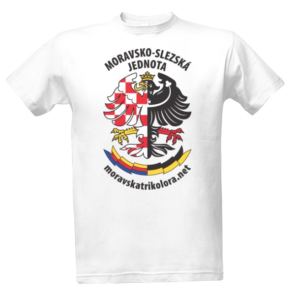 Tričko s potiskem Moravsko-slezská jednota