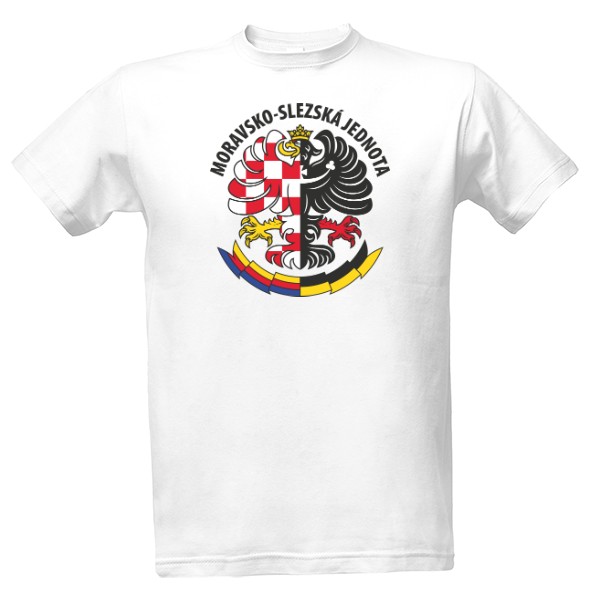 Tričko s potiskem Moravsko-slezská jednota