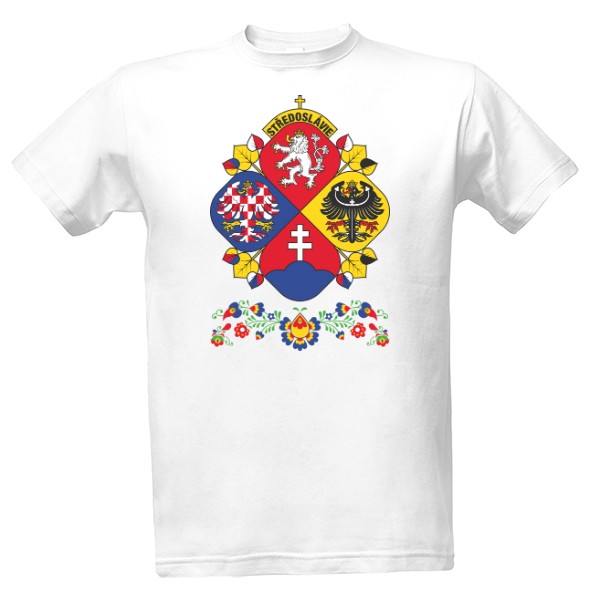 Tričko s potiskem Středoslávie